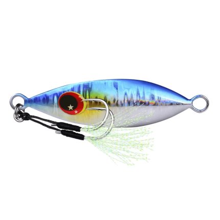 2 Stück PROBEROS LF105 Metall-Straßenköder zum Meeresangeln, 10g, 20g, 30g, 40g, 60g