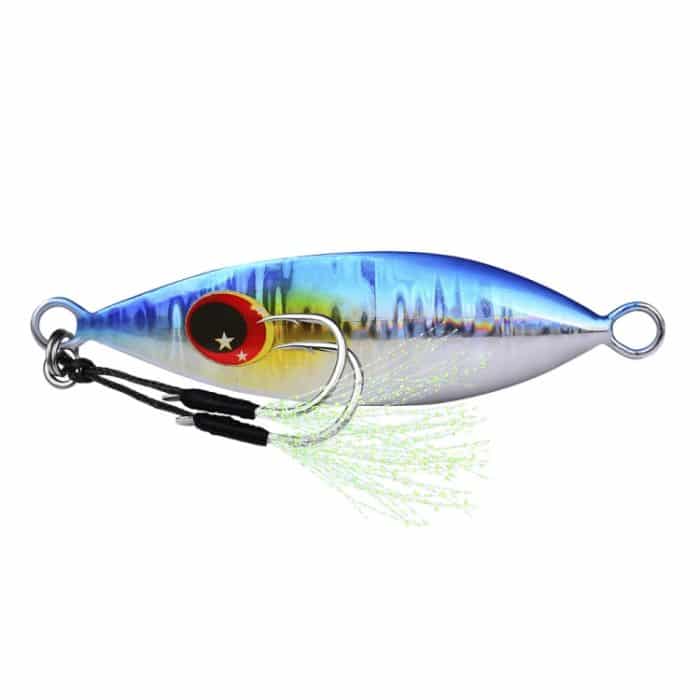 2 Stück PROBEROS LF105 Metall-Straßenköder zum Meeresangeln, 10g, 20g, 30g, 40g, 60g – Bild 1