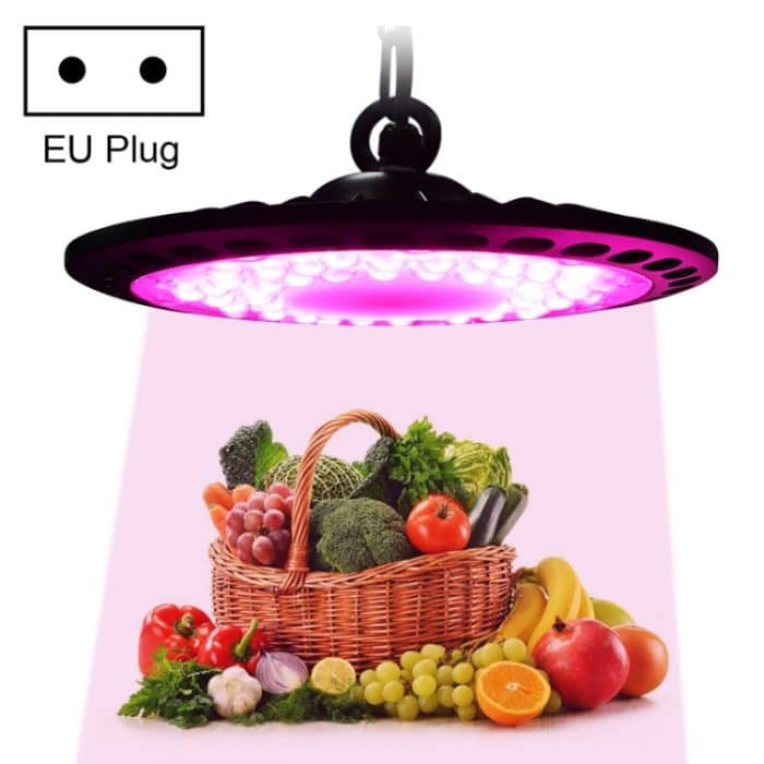 XYG-UFO Hochleistungs-Pflanzenwachstumslicht mit 144 LEDs, EU-Stecker, 100W, 150W, 200W – Bild 1