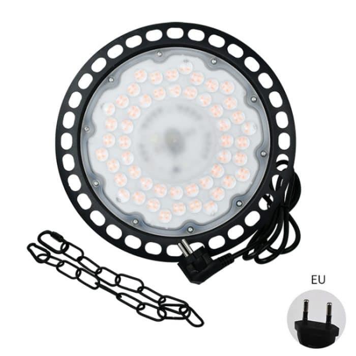 XYG-UFO Hochleistungs-Pflanzenwachstumslicht mit 144 LEDs, EU-Stecker, 100W, 150W, 200W – Bild 2