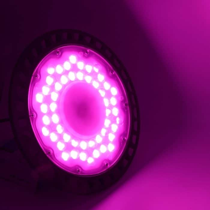 XYG-UFO Hochleistungs-Pflanzenwachstumslicht mit 144 LEDs, EU-Stecker, 100W, 150W, 200W – Bild 6