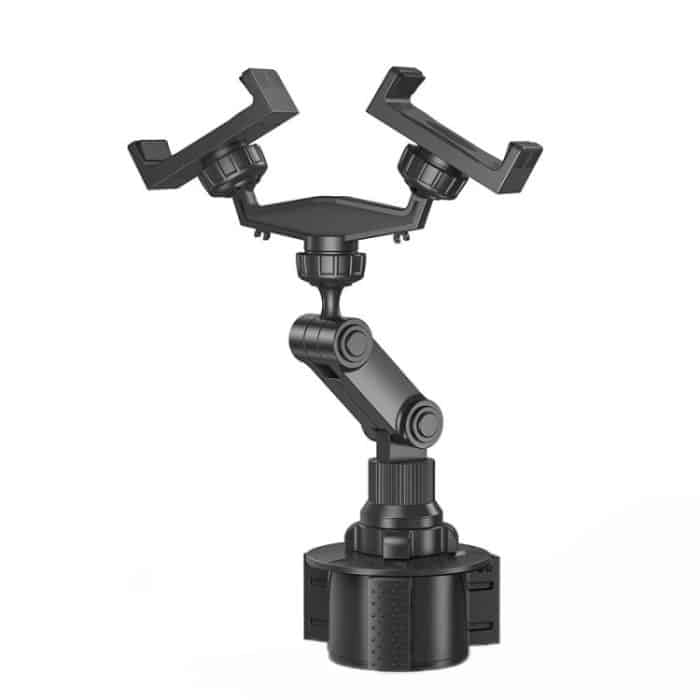 Doppelspannfutter-Dreh-Multifunktions-Getränkehalter, Handyhalter, Double Chuck Phone Holder – Bild 2