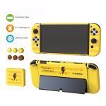 DOBT TNS-1192 Host Griff Schutzhülle + Kartenbox + Rocker Cap Set für Switch OLED – Bild 3