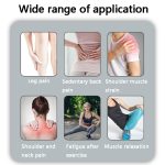 J12A Mini-Vibrationsmassage-Faszienpistole mit Knopf, Black, Gray, Silver, Red – Bild 6