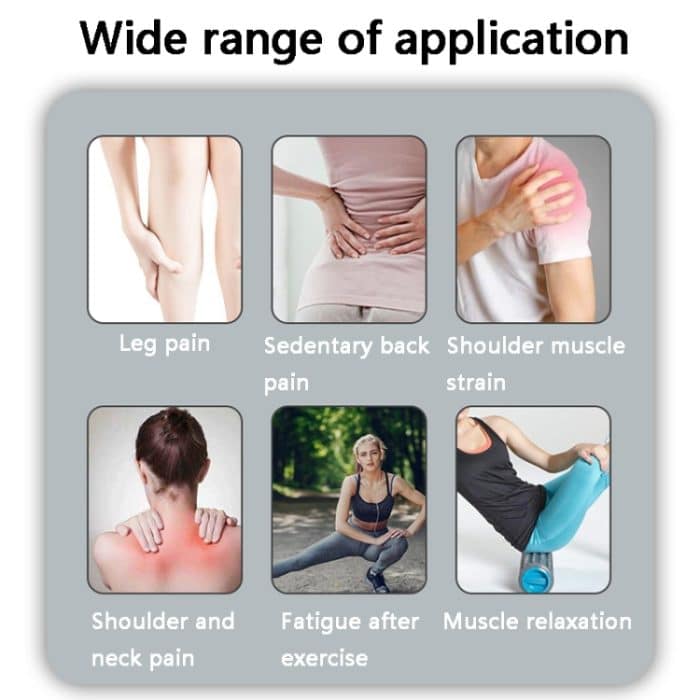 J12A Mini-Vibrationsmassage-Faszienpistole mit Knopf, Black, Gray, Silver, Red – Bild 6