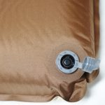 CHANODUG Camping Travel Tragbares automatisches aufblasbares Schaumstoffkissen, Pillow 46x30x12cm Gold, Pillow 46x30x12cm Navy Blue – Bild 6