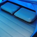 CHANODUG Camping Travel Tragbares automatisches aufblasbares Schaumstoffkissen, Pillow 46x30x12cm Gold, Pillow 46x30x12cm Navy Blue – Bild 7