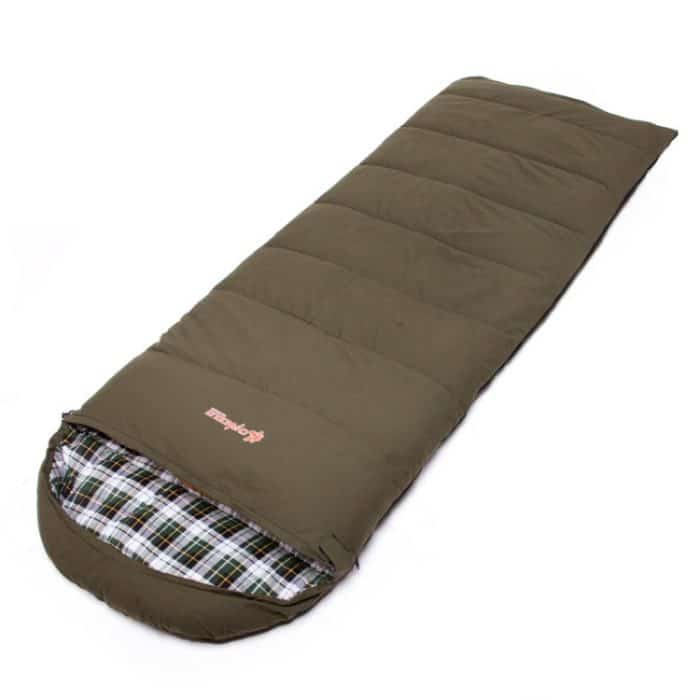 CHANODUG FX-8309 Camping Warm Envelop Style Schlafsack, Sleeping Bag Green, Sleeping Bag Khaki – Bild 1