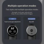 HB-008 Dreieckige elektrische Faszienpistole für Körpermassage, LCD Style, Button Style – Bild 5