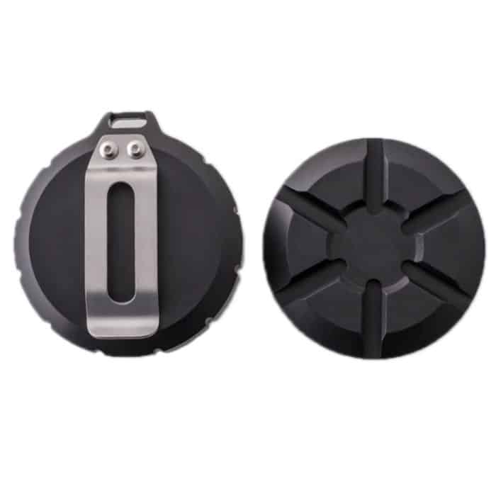 Tragbare Aufbewahrungsbox für Erste-Hilfe-Pillen aus Edelstahl für den Außenbereich, Black, Silver – Bild 3