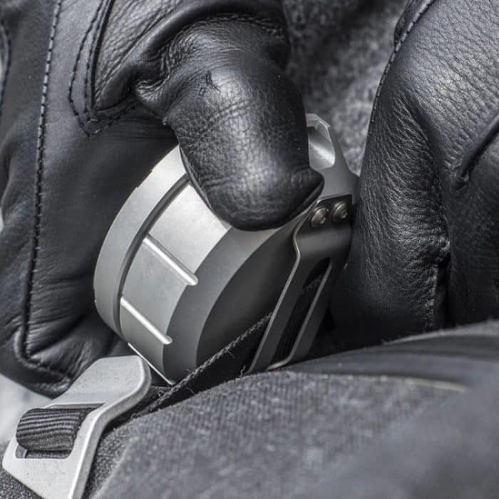 Tragbare Aufbewahrungsbox für Erste-Hilfe-Pillen aus Edelstahl für den Außenbereich, Black, Silver – Bild 4