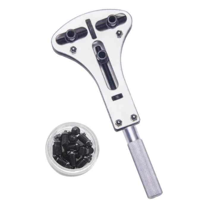 Dreizackiger Uhrenöffner, Uhrenreparaturwerkzeug, Stil:, 55 Triplet With Box, Advanced A, Advanced B – Bild 4