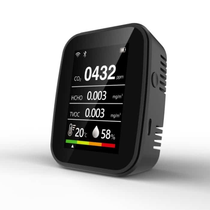 Indoor-Temperaturfeuchtigkeit Luftqualitätsdetektor – Bild 1