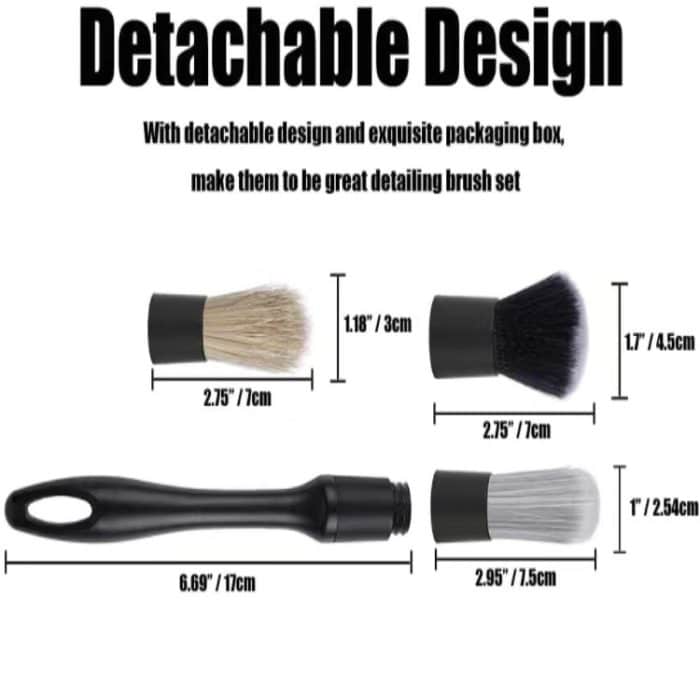 Auto-Innenraum-Klimaanlage-Reinigungs-Nylonbürste, 3pcs / set Nylon Brush – Bild 3