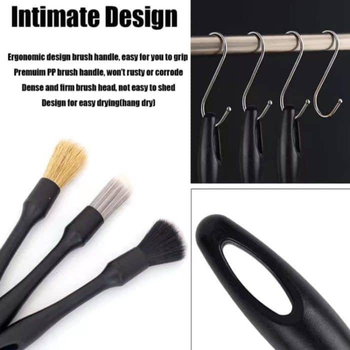 Auto-Innenraum-Klimaanlage-Reinigungs-Nylonbürste, 3pcs / set Nylon Brush – Bild 5