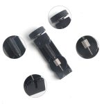 3 Stück höhenverstellbarer Uhrenarmband-Verbindungsstift-Entferner aus Metall, No.2068 Adjusting Repair Tool Black, No.2068 Adjusting Repair Tool Silver, No.2068 Adjusting Repair Tool Red, No.2068 Adjusting Repair Tool Blue – Bild 5