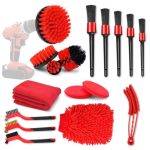 Autowasch-Reinigungsbürste, wasserdichte Autowaschhandschuhe, 18 PCS / Set