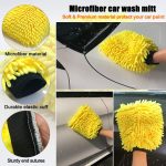 Wasserdichte Autowaschhandschuhe mit weicher Detailbürste, 11 PCS / Set – Bild 3