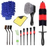 Doppelseitige Handtuch-Autowaschhandschuhe, 13 PCS / Set