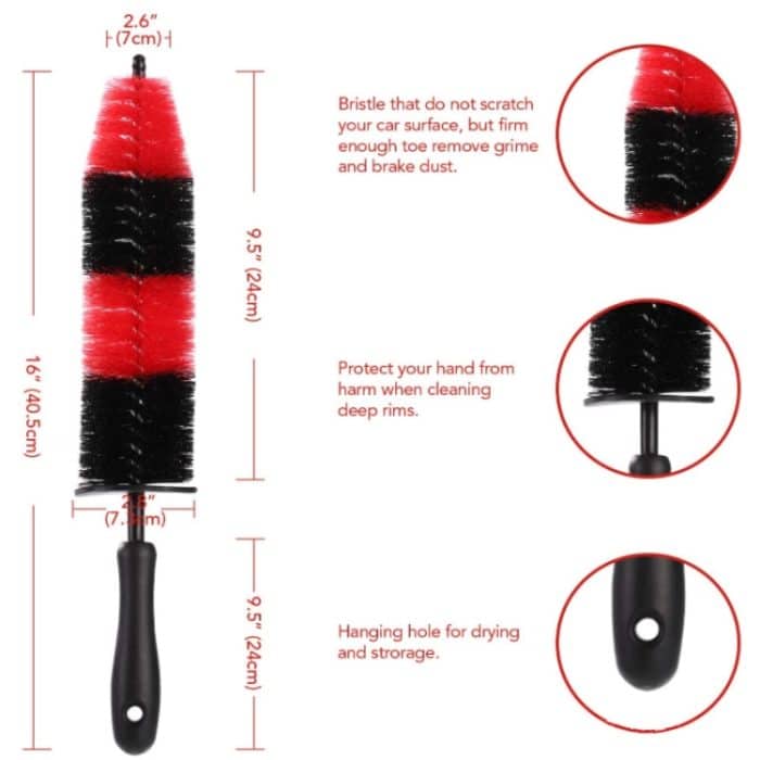 Doppelseitige Handtuch-Autowaschhandschuhe, 13 PCS / Set – Bild 3