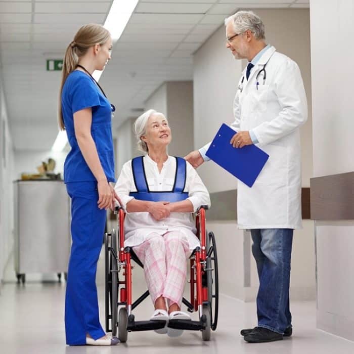 LYAQD-3 Verstellbarer Sicherheitsgurt für postoperative Anti-Fall-Rollstühle – Bild 6