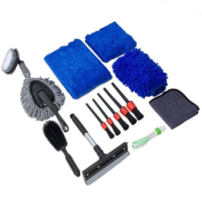 Autowaschhandschuhe, doppelseitiges Wischtuch, 14 PCS / Set – Bild 1