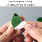 100 Stück Ranken, Grünpflanzen, Innen-Finish-Clips, grüner Dill-Fixierer, 100 PCS – Bild 3