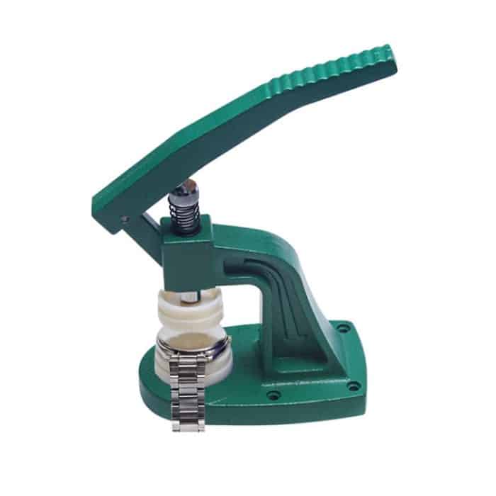 Sehen Sie sich die Desktop-Verschließmaschine mit 12 Formen an, Table Repair Tool Green – Bild 4