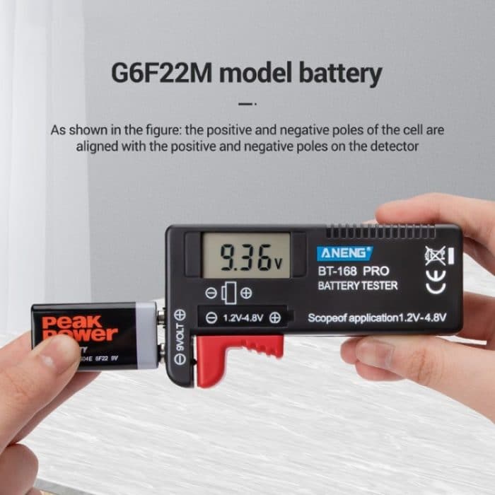 Ang BT-168 Pro Hochpräzise Batteriespannungstester – Bild 5