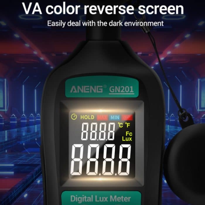 Andeng GN-201 Hochpräzise Handheld-Lichtmesser – Bild 6