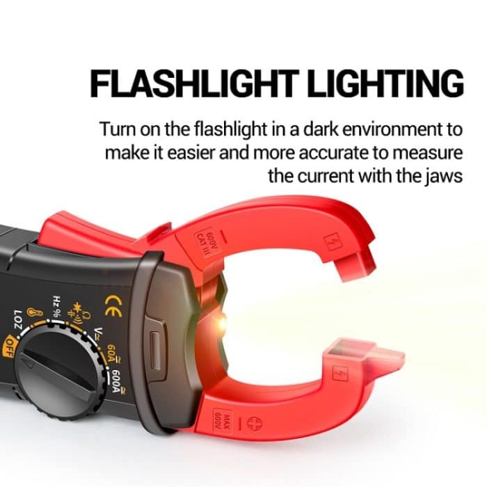 ANENG Multifunktionales AC- und DC-Zangen-Digitalmessgerät, ST190 Red, ST190 Black, ST191, ST192 600A DC Current, ST193 Intelligent Automatic – Bild 5