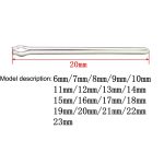 2 Sätze 6–23 mm Edelstahl-Uhrenverbindungsstifte, 2 Sets Link Pins Cotter Bar – Bild 3