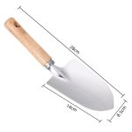 2 Stück LC520 Haushalts-Unkrautaufreißer Sämlingspflanzer, Wide Shovel, Narrow Shovel, Three-tooth Harrow – Bild 5