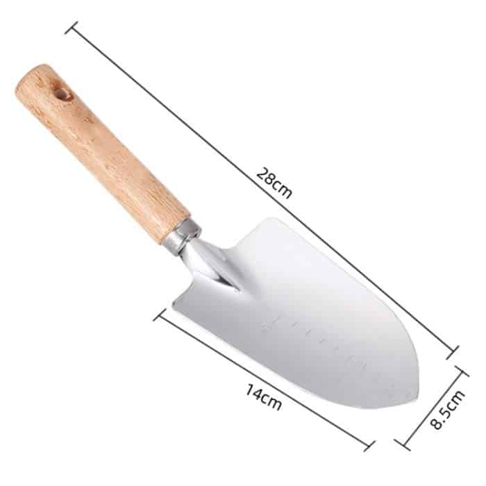 2 Stück LC520 Haushalts-Unkrautaufreißer Sämlingspflanzer, Wide Shovel, Narrow Shovel, Three-tooth Harrow – Bild 5