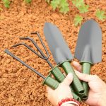 2 Sets LC-2002 Gartengabel Kunststoff-Handgartenwerkzeuge, 4 In 1 Plant Tool – Bild 2