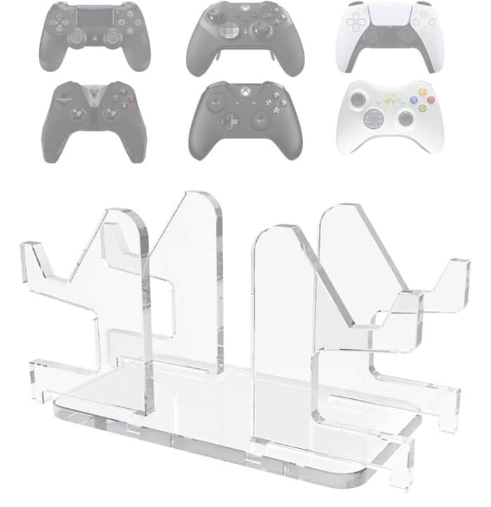 Transparente Acrylspielkonsole-Griffständer-Displayständer für Xbox Elite / PS4 / PS5 / Xbox / Nvidia – Bild 2