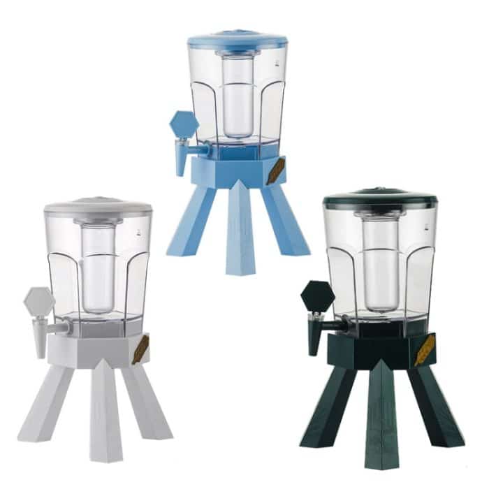 3L Wine Cannon Bar Bierfass mit Wasserhahn Cola Barrel Container, Coke Barrel Container( Blue), Coke Barrel Container(White), Coke Barrel Container( Green) – Bild 2