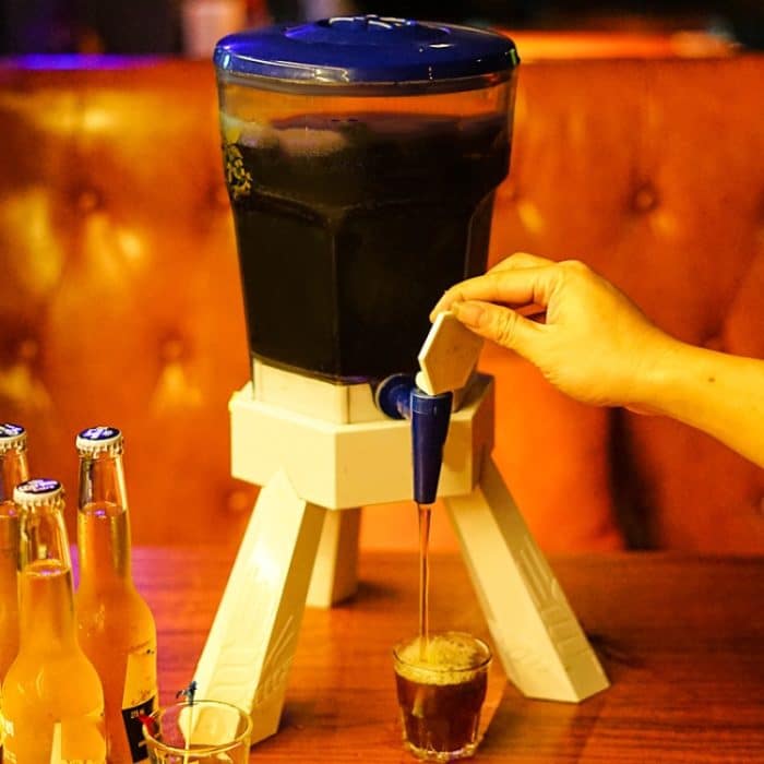 3L Wine Cannon Bar Bierfass mit Wasserhahn Cola Barrel Container, Coke Barrel Container( Blue), Coke Barrel Container(White), Coke Barrel Container( Green) – Bild 7