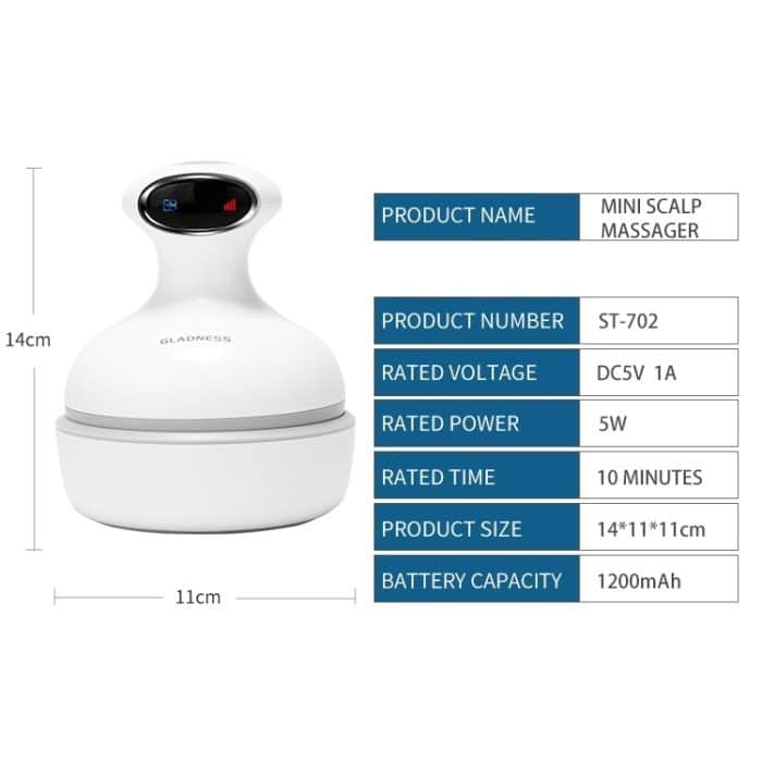 Smart Dragon Claw Handvibrierendes Knetkopfmassagegerät, English – Bild 3