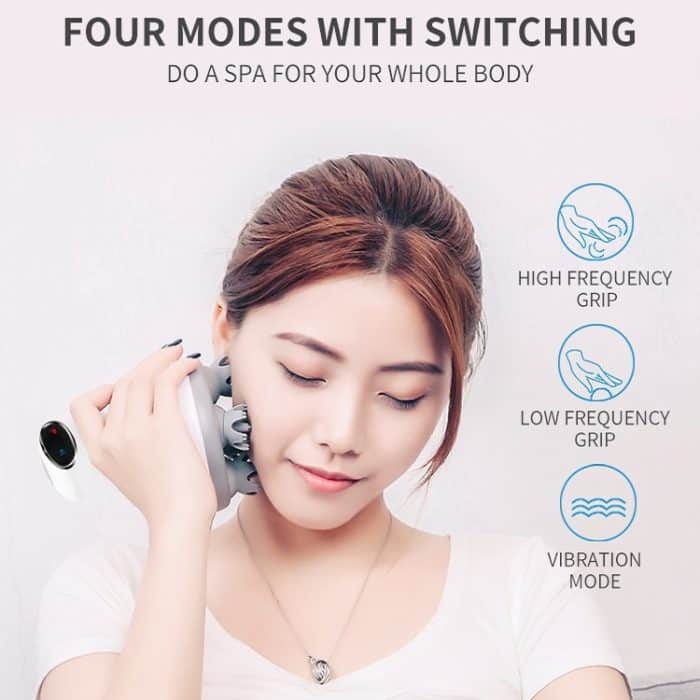 Smart Dragon Claw Handvibrierendes Knetkopfmassagegerät, English – Bild 6