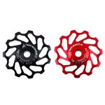 MEROCA Mountainbike-Führungsrad mit Keramiklager, 11T Black, 11T Red, 13T Black, 13T Red – Bild 6