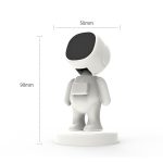 TOPFREE Astronauten-Autohalterung, magnetische Klebepaste, Navigations-Autotelefonhalterung, White, Black – Bild 3