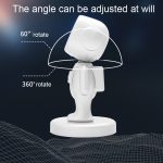 TOPFREE Astronauten-Autohalterung, magnetische Klebepaste, Navigations-Autotelefonhalterung, White, Black – Bild 6