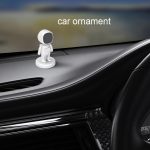 TOPFREE Astronauten-Autohalterung, magnetische Klebepaste, Navigations-Autotelefonhalterung, White, Black – Bild 7