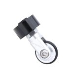 LP LitePro Faltrad-Sattelstütze Easy Wheel, Black, Red, Silver, Gold