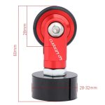 LP LitePro Faltrad-Sattelstütze Easy Wheel, Black, Red, Silver, Gold – Bild 3