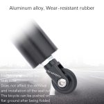 LP LitePro Faltrad-Sattelstütze Easy Wheel, Black, Red, Silver, Gold – Bild 7