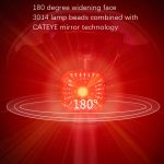 MEROCA XC02 Intelligentes lichtempfindliches Bremsinduktionsrücklicht, Cushion Mounting, Pipe Mounting – Bild 5