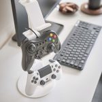 Gamepad-Aufbewahrungsregal, Desktop-Kopfhörer-Aufbewahrungsregal, 3 Floors White, 3 Floors Black, 4 Floors White, 4 Floors Black – Bild 5