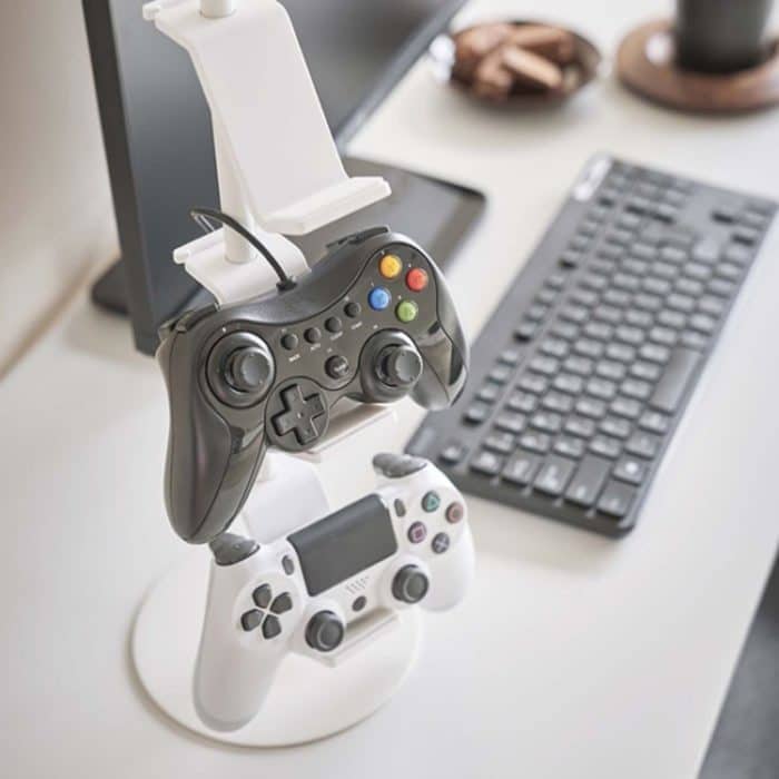 Gamepad-Aufbewahrungsregal, Desktop-Kopfhörer-Aufbewahrungsregal, 3 Floors White, 3 Floors Black, 4 Floors White, 4 Floors Black – Bild 5